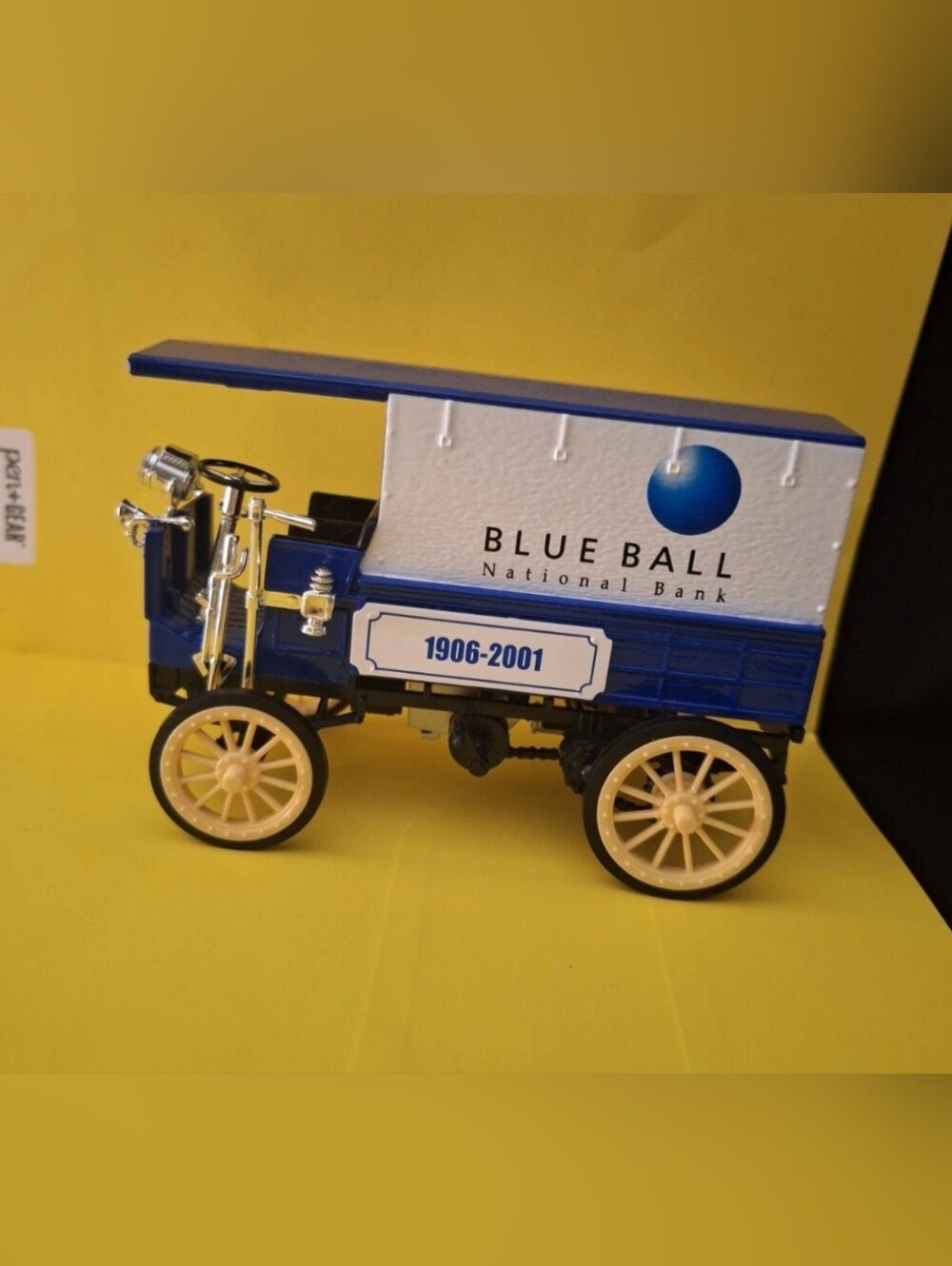 Ertl METAL Bank Wagon NIB